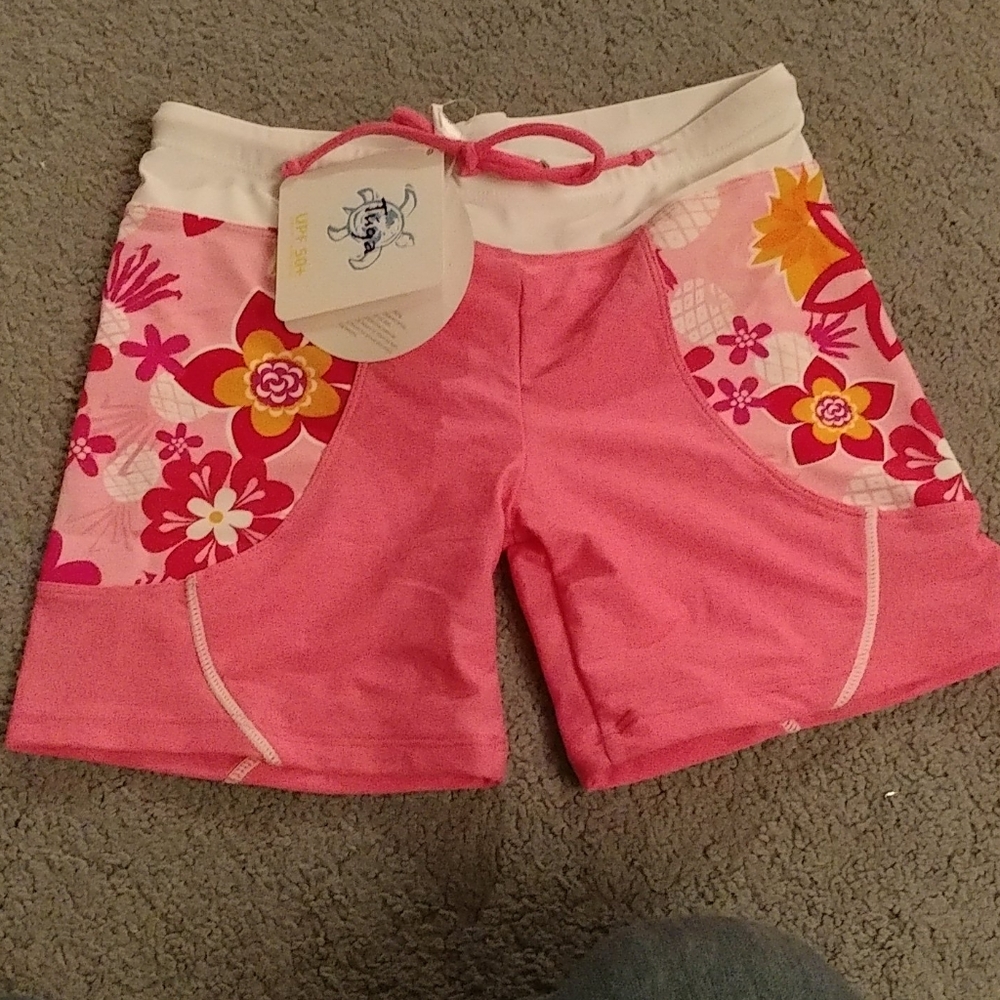 Girls large swim suit bottoms